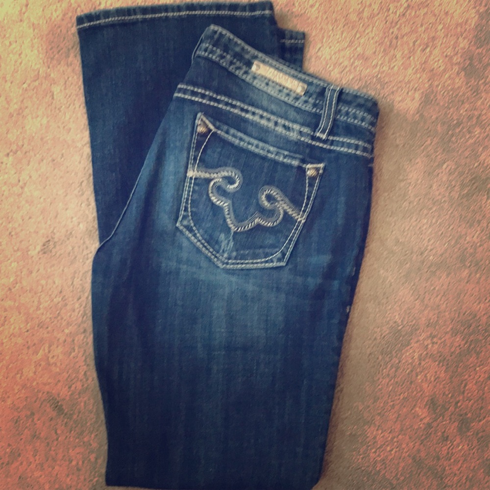 Rerock For Express 8s boot cut jeans
